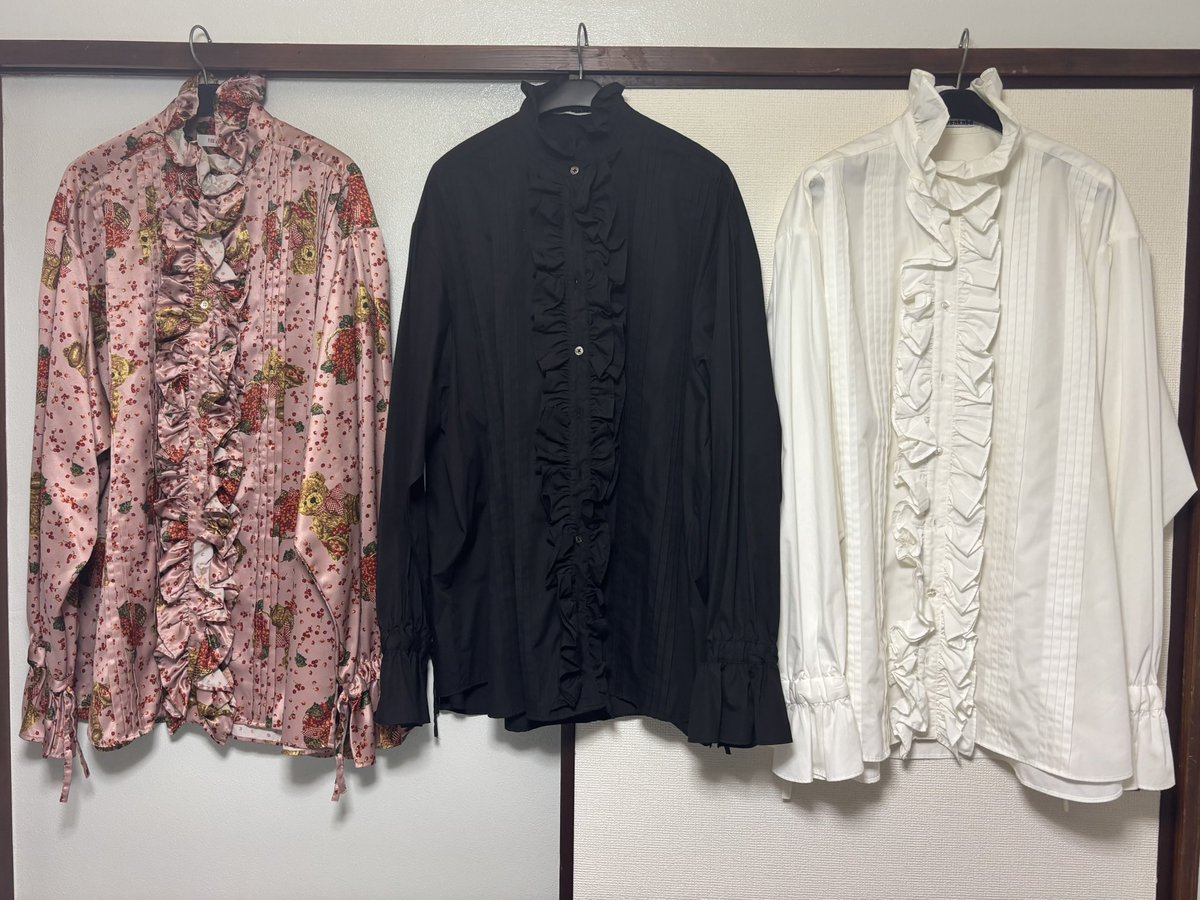 Mikio Sakabe - Fril Pintuck Blouse
