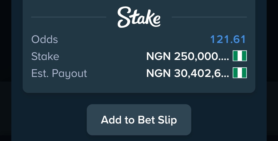 Sunday picks ⚽ on  Stake 💰 

87+ Odds ➡️ 516749373 (👈booking code)

121+ Odds➡️516744803  (👈 booking code)

- REGISTER A STAKE ACCOUNT VIA LINK ➡️
stake.com/?offer=htft&c=…