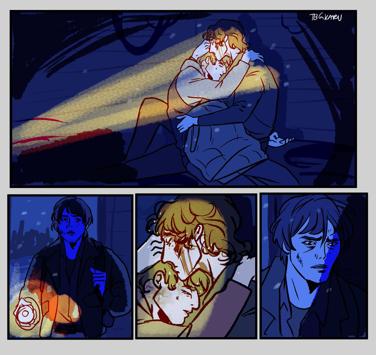 tbgkaru's tweet image. Of lover's lakes and hiveminds (3/3)
#byler #bylerfanart #strangerthings5 #willbyers #mikewheeler #st5spoilers