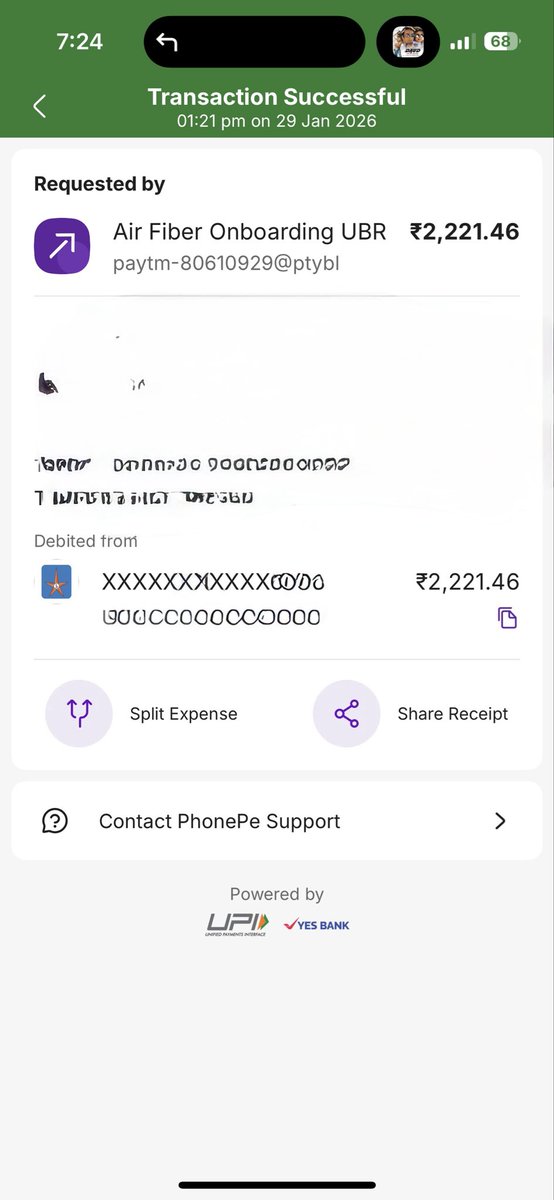 prof_akhi's tweet photo. @JioCare Why do you keep collecting the money when you can not provider services? Paid for the connection twice- first relocation and then at new place with a promise that first one would be returned. Anyway what’s your solution now? @reliancejio @TRAI https://t.co/Yfo2PM7sqf