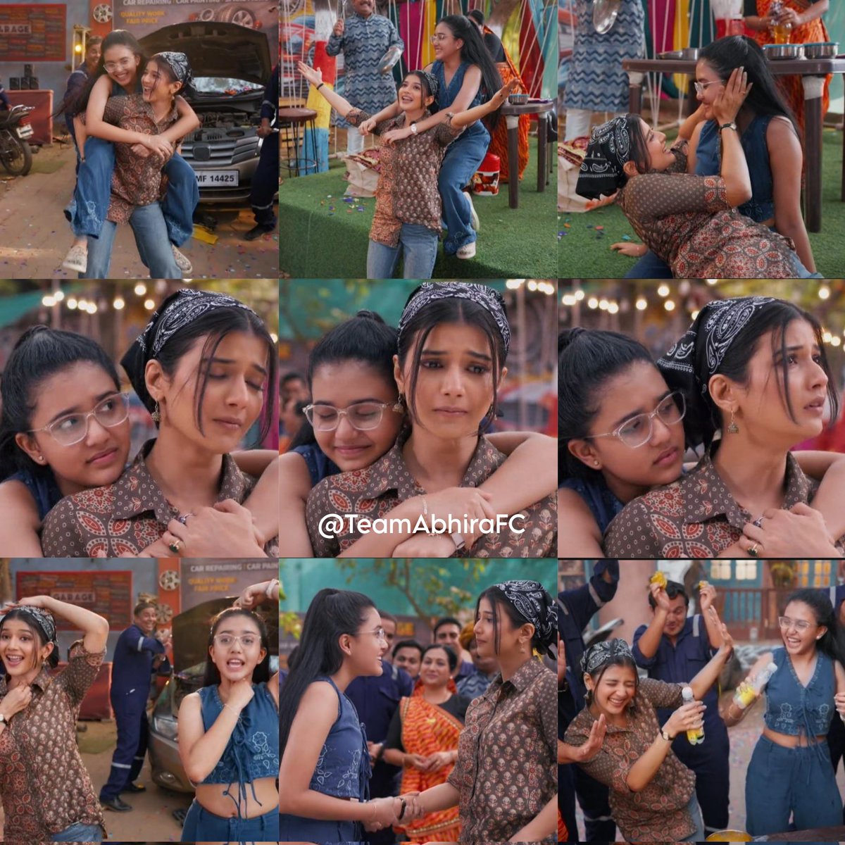 "Pure happiness all around — Abhira and all are celebrating Mukti’s win with cheers, smiles, and dance! 💖🏆"

[ #SamridhiiShukla #AbhiraSharma #yrkkh ]