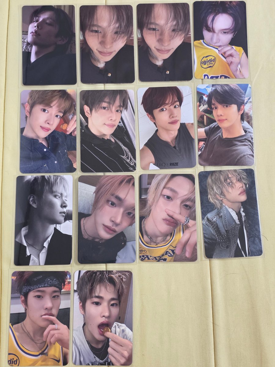 빠가사리 이슈로 럭드 중복으로 사댄 것과 앨범 포카 중복 나눔해용🥹

조건은 RT&amp;Follow 
당발은 여유있게 도쿄돔 끝나고 26일에 할게요