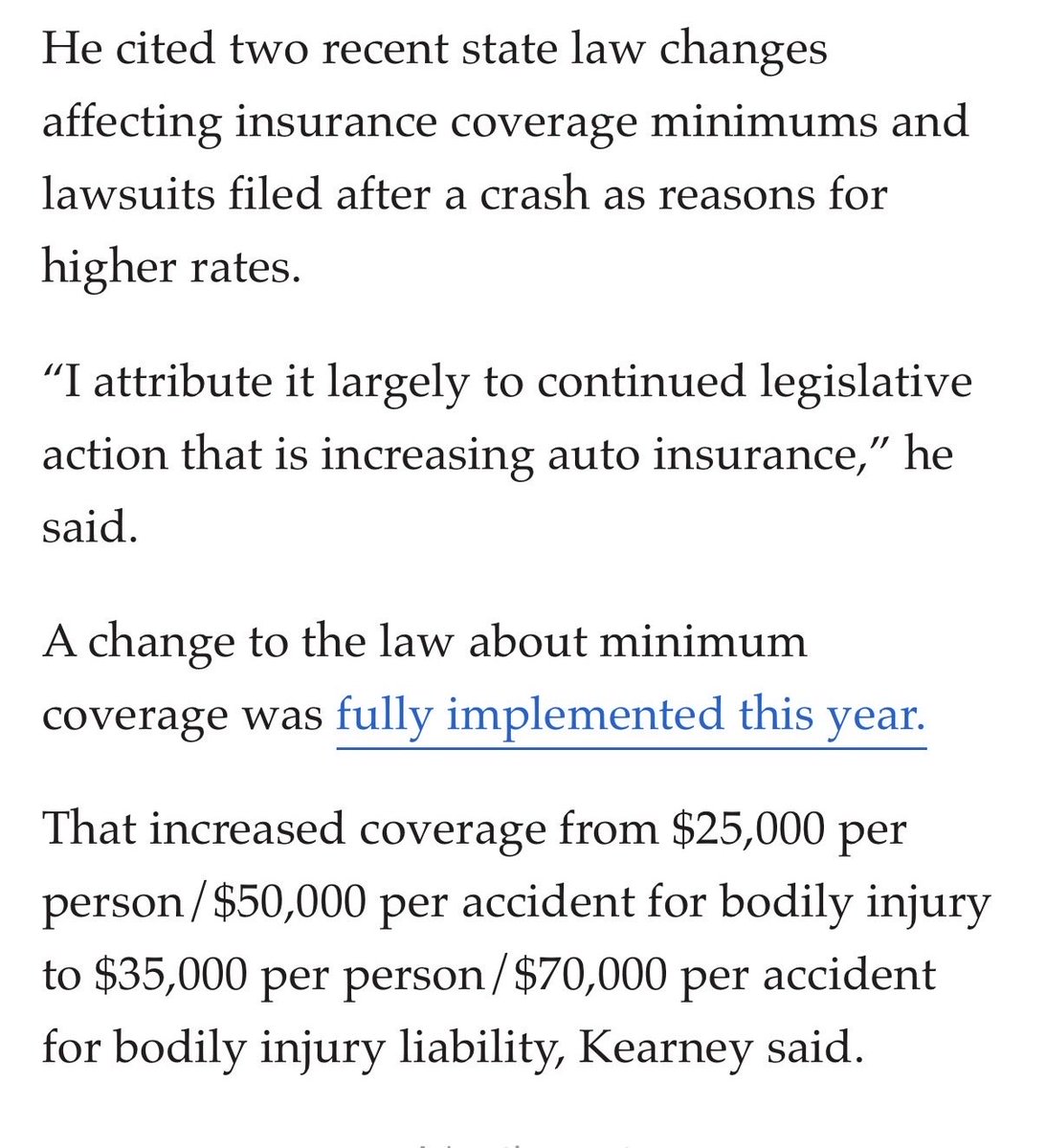 CJGriffinEsq's tweet photo. Our Senate President, Nick Scutari, represents auto accident victims in his private legal practice. So he passes laws that benefit his law practice (i.e. so he can get bigger settlements). Those changes jack up our rates. https://t.co/ToL7RGuGPH