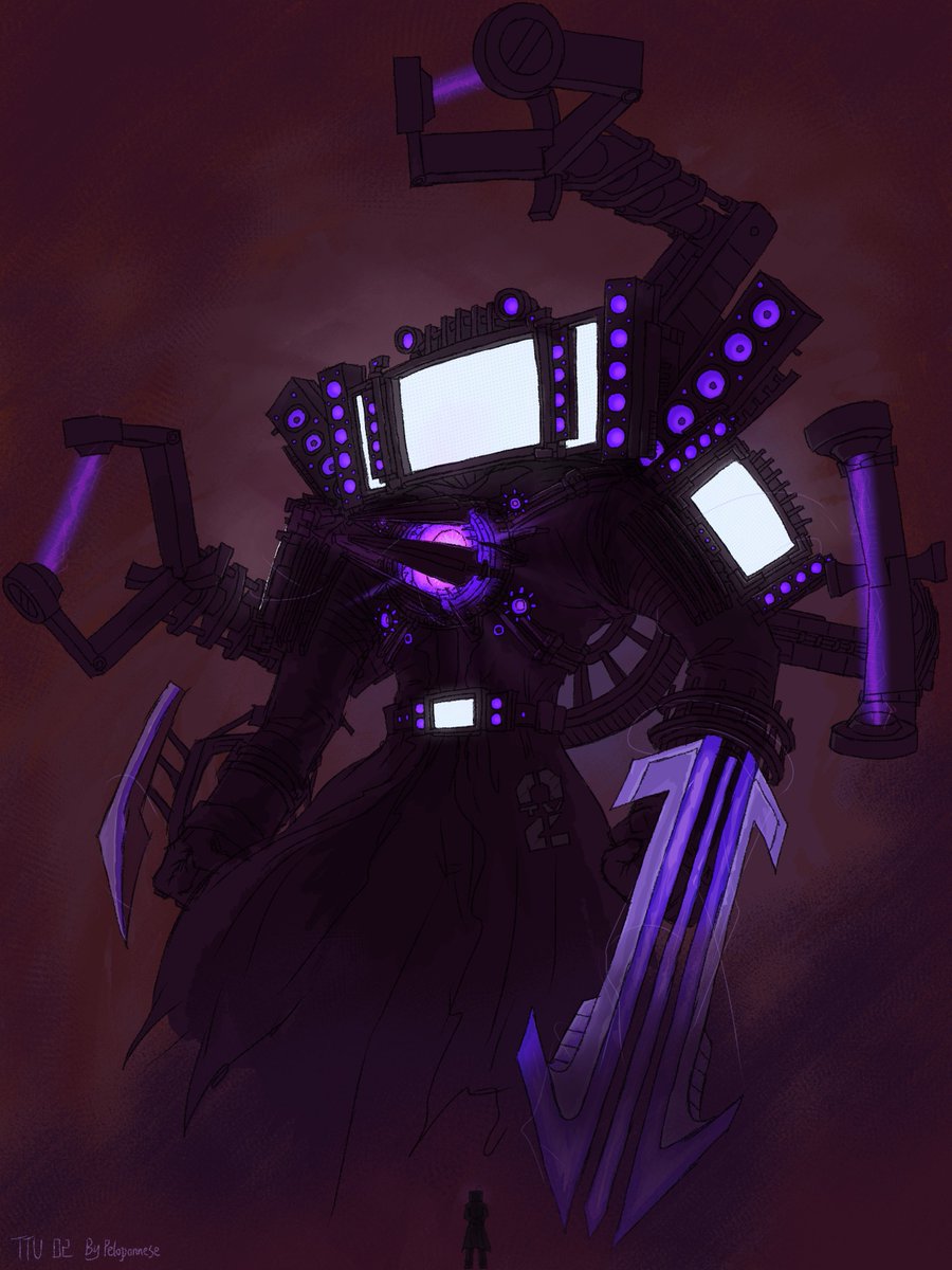 eggmanl5's tweet photo. Titan TV man 02
（The second TV Titan）
#SKIBIDITOILET 
#skibidi_toilet 
#SkibidiToiletfanart https://t.co/wM14CRwuKX