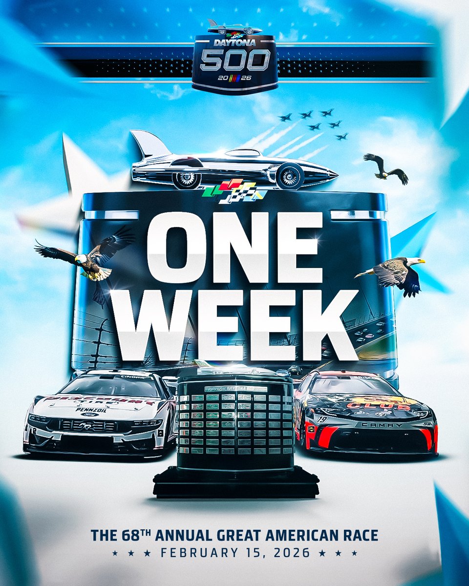 Ready to roar.

#DAYTONA500