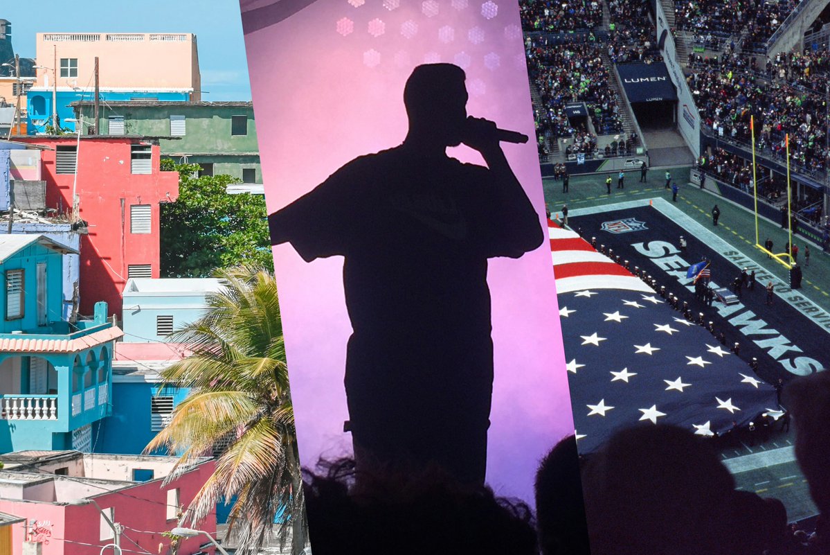 Today, Bayamón's Bad Bunny becomes the first island-born Puerto Rican to headline the Super Bowl halftime show. Héctor Varela Rios, PhD, Assistant Professor in Latin American Studies at Villanova, explains why the moment matters.

villanova.edu/university/exp…
