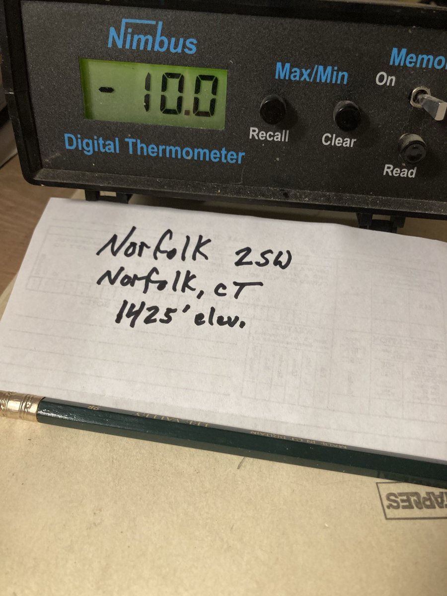 RussellRuss7's tweet photo. Norfolk,CT 2/8/26: -10 air temp, 31 mph wind, -40 wind chill at obs time. Chilly in the Icebox of CT at NWS Sta NORFOLK 2SW. @NWSAlbany @DHTheWeatherNut @jillgilardi @RachelFrank_CT @StormFurey @bobmaxon https://t.co/0bDtRzs3fM