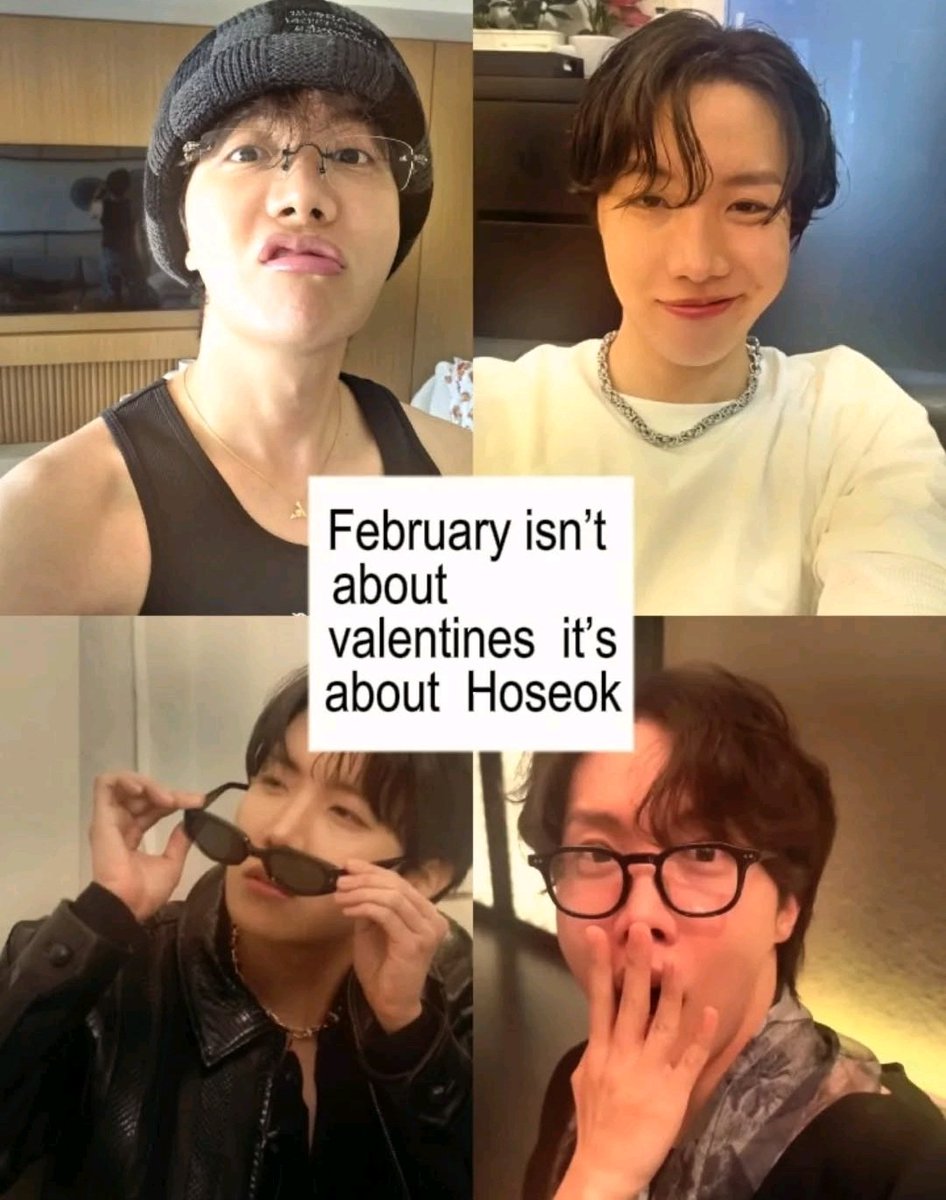 miu__von's tweet image. February isn't about valentines, it's about Hoseok