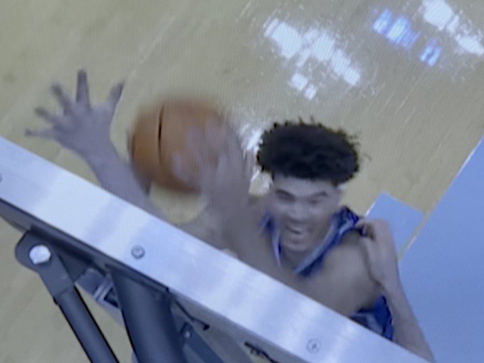 dukebluesamurai's tweet photo. Before you blame Scheyer and Boozer for the last play, just look at why Boozer missed the shot lol https://t.co/Vw5sRoalws