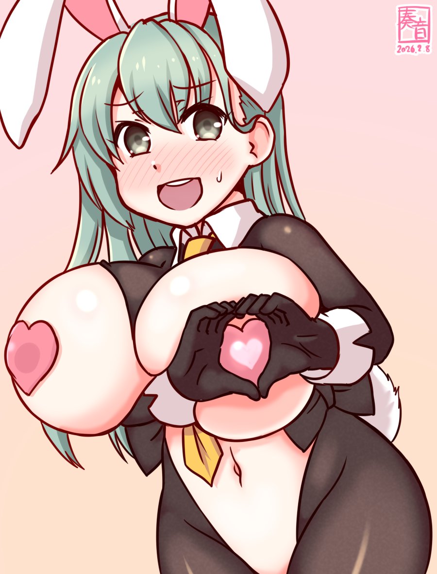 「てーとくぅー!
 鈴谷をここまで重用してくれて、ありがとうね!
 一応、お礼♪ えへっ❤」

#艦これ版真剣お絵描き60分一本勝負_20260208
#鈴谷 