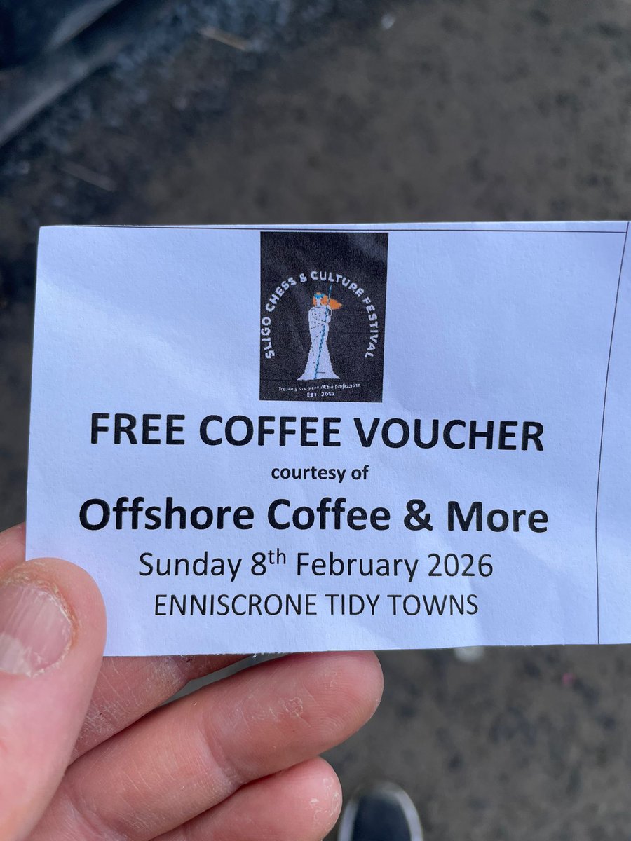 The Sligo Chess and Culture Festival 2026 tweet media