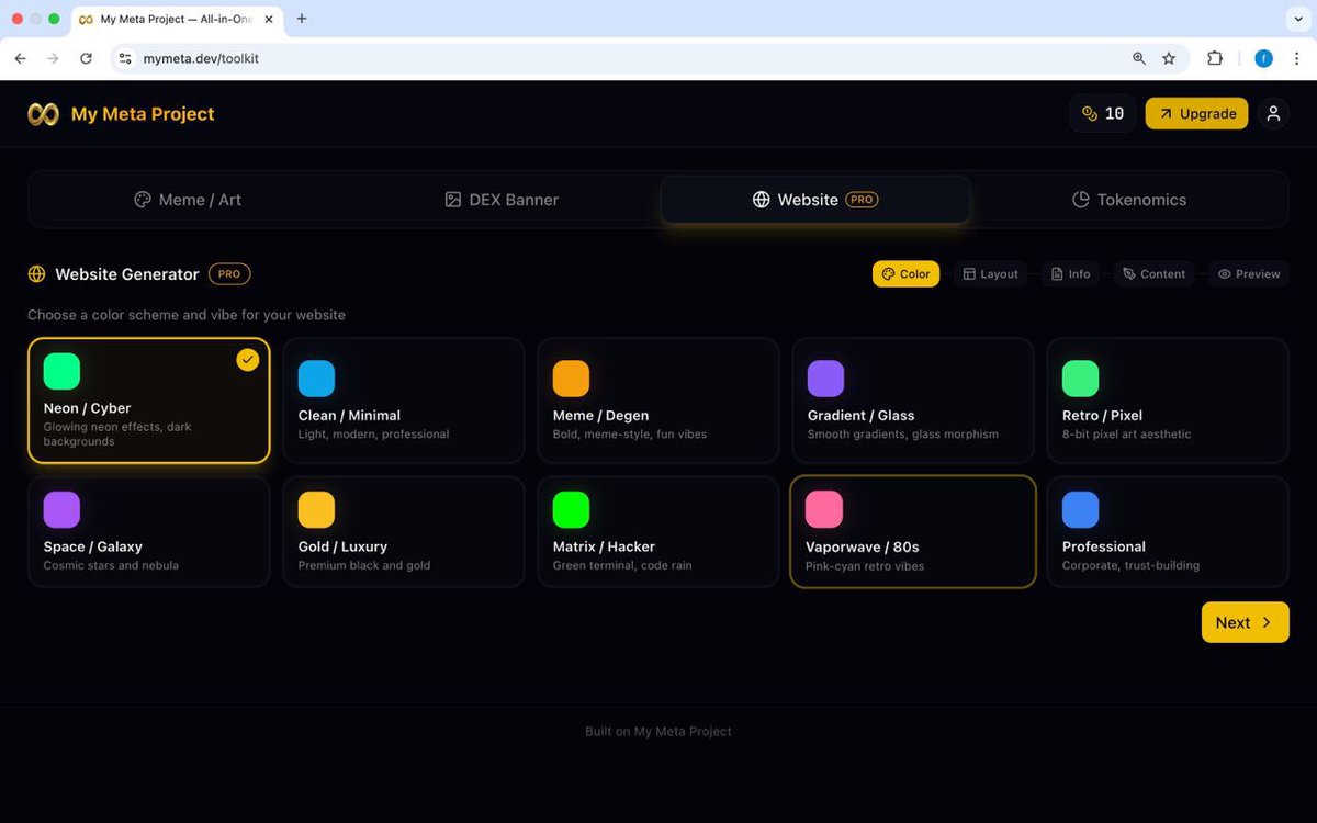 My $Meta tweet media