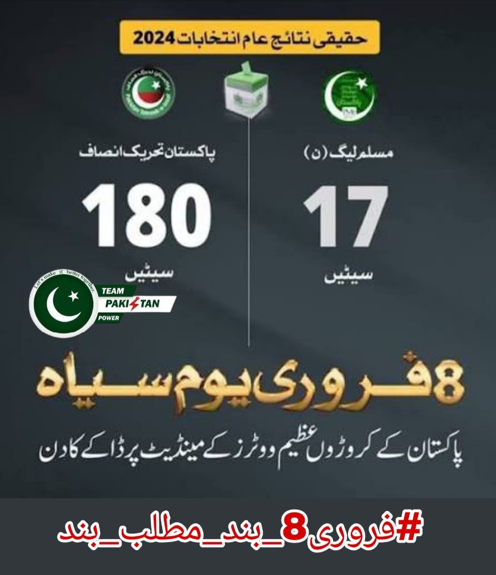 ووٹ کی حفاظت کرو
<a href="/TeamiPians/">Team Insafians 𝗣𝗼𝘄𝗲𝗿</a>
#فروری8_ہر_چوک_ڈی_چوک