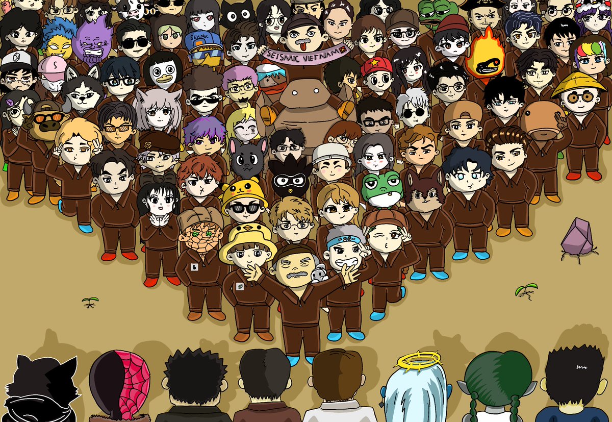 Gmic fam 
I’m tuong. This is my new x. 
I drew <a href="/SeismicsysVN/">Seismic Vietnam 🇻🇳</a> community Art.
From mag1 to mag9 members 
I am planing to draw <a href="/SeismicSys/">Seismic</a>  communities of different countries
Your support is what keeps me going