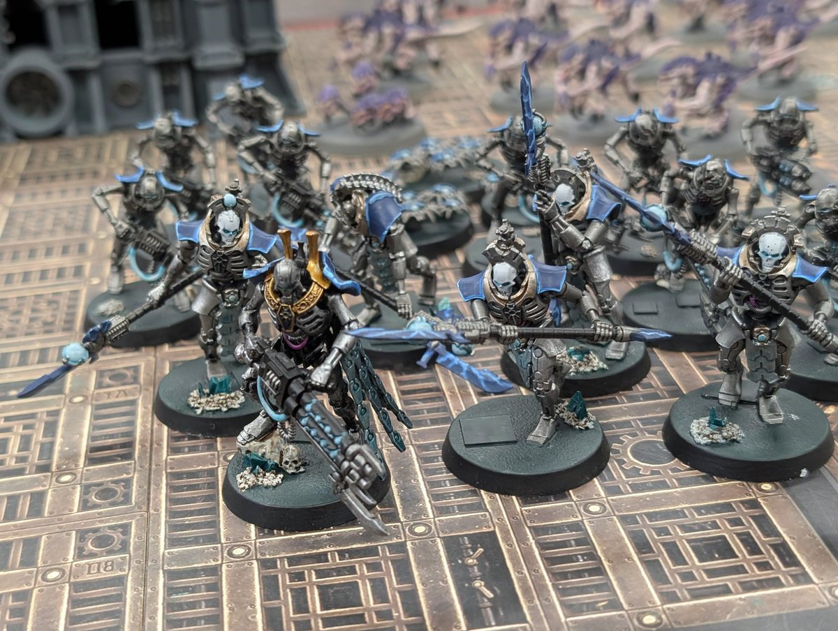 キルチームトゥームワールドの NPOとしてのネクロンたちが完成。 独立