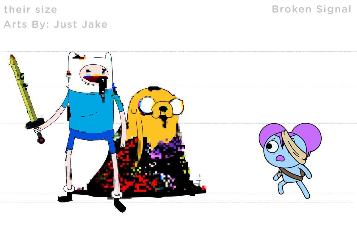 ADVENTURE TIME

 THEIR SIZE DESING 📣

uhm, I don't think the gameplay will be posted anytime soon, so here's something random, and yes, New pibby sprite.

"Sprite" Arts By: Just Jake

HELP WANTED: we need 1 Accurate Artist

#finn #finnpibby #pibbyfnf #jake #jakepibby #pibby