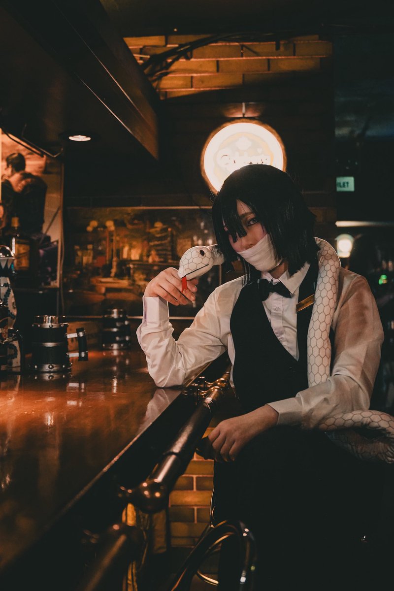 【cosplay】

👹滅 ﾓｸﾃﾙ衣装/伊黒小芭内

ご注文は

Photo:<a href="/chiyomuso/">千代夢想</a> 

 #Act異世界酒場
