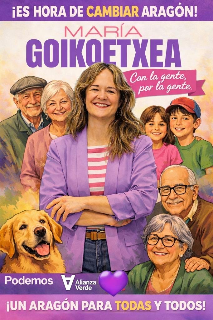 Elecciones Aragón: es tendencia #YoVotoPodemos #YoConPodemos

Vamos con la izquierda que de verdad cambia las cosas en favor de las mayorías.

Vota María Goikoetxea

#VotaPodemos_AlianzaVerde