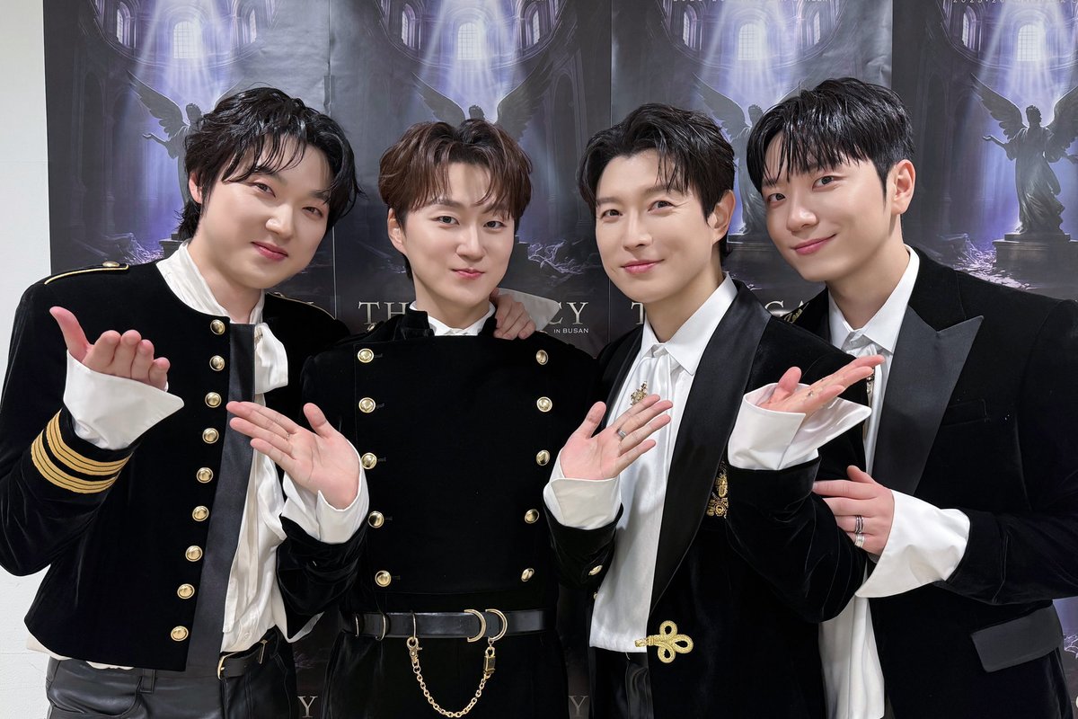 official_fore's tweet image. [📸]

2025-26 FORESTELLA CONCERT
{THE LEGACY in Busan} 두 번째 공연 종료!

마지막의 마지막까지 최선을 다해
멋진 공연을 만들어준 포레스텔라에게 박수
👏👏👏👏

#포레스텔라 #Forestella