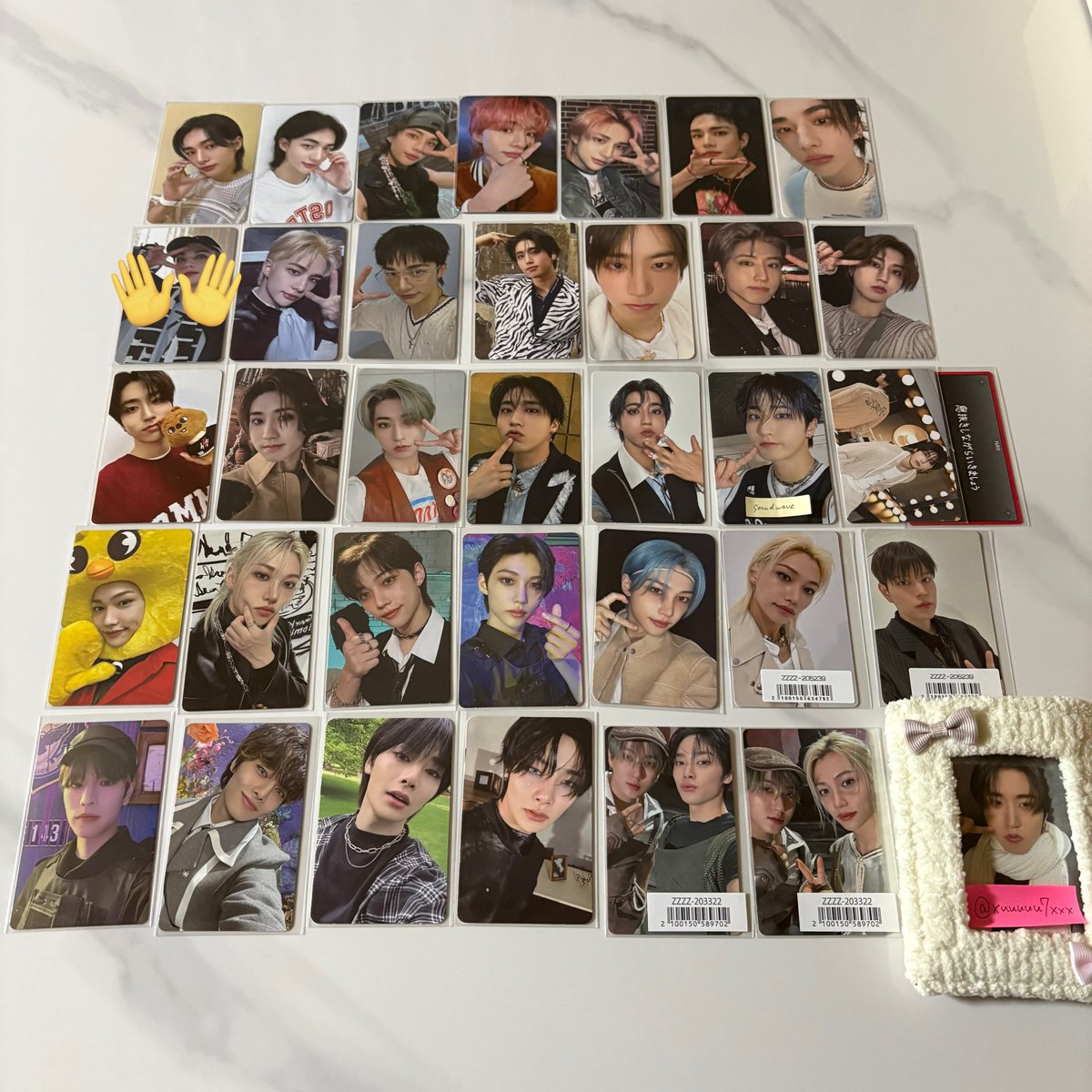 straykids スキズ 交換 店舗特典 トレカ 譲 バンチャン🐺 リノ