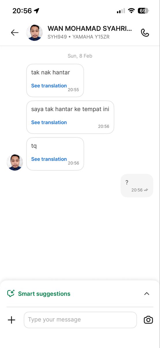 haharep's tweet photo. @GrabMY what is this kind of behaviour? https://t.co/eT0OAdRFzO