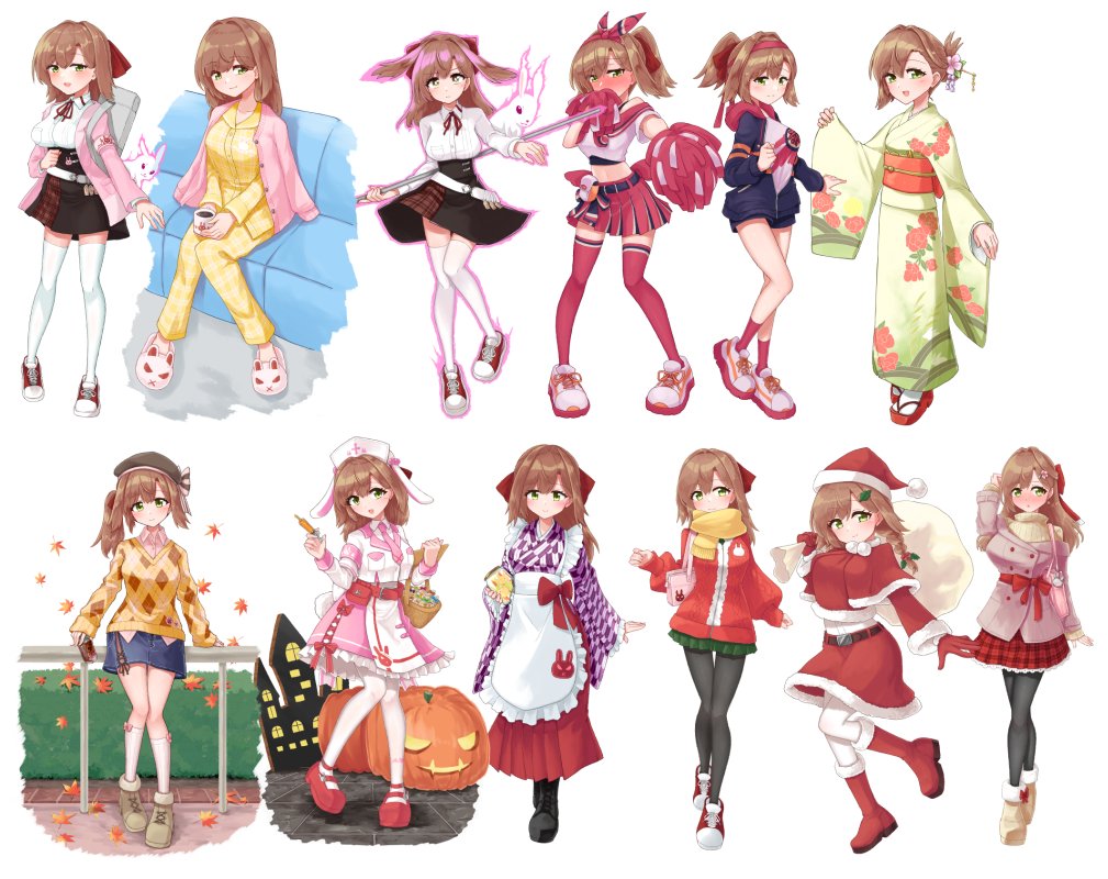 @ktm_wall 『入絵ピックアップ』を追う人は大変だろうな……という衣装まとめ最新画像 