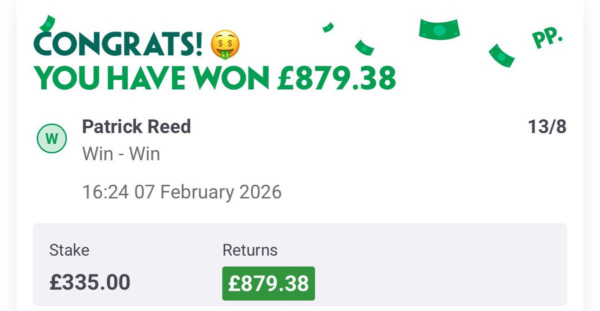 BetsRobin's tweet photo. Been a while. But don’t me #SportsGambling has 🛑 #Golf this weekend 👌🏼 and we’ve got #SuperBowl tonight 🤔 I’ll post #SportsPicks here at some point #Gambling𝕏 https://t.co/jhVafmrqqB