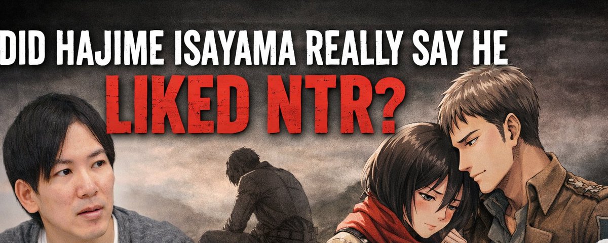 My Take: Isayama Liking NTR Has Nothing to Do With Jean and Mikasa Some ...
