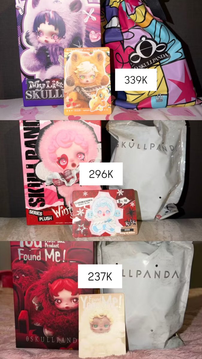 Dinderellaa's tweet photo. WTS SKULLPANDA ALL NEW ORI POPMART MURCEE PARAAHH AYOK
https://t.co/flE9p3sZkP https://t.co/b1uBGrCBhB