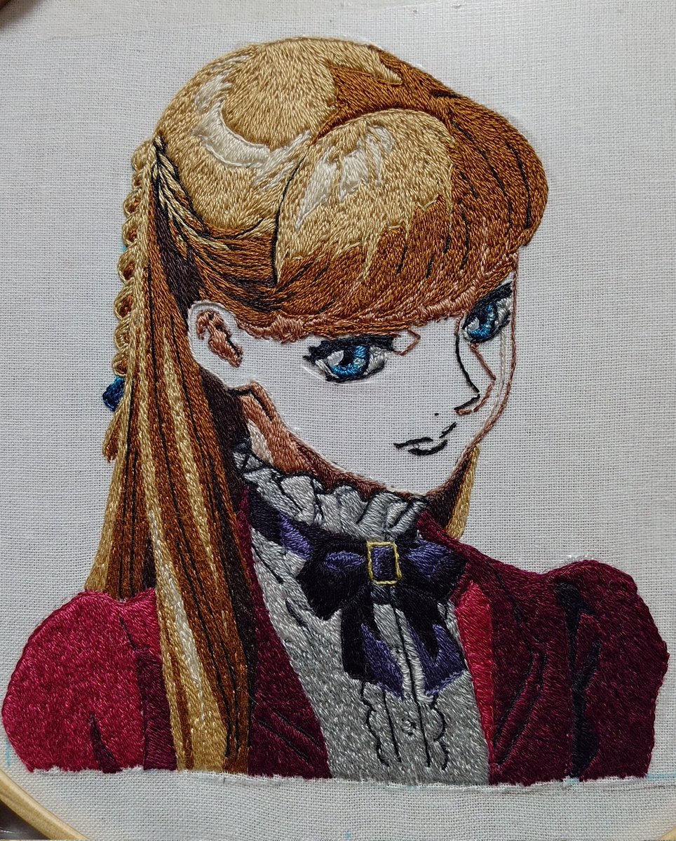 本日の進捗
髪の間が、埋まったぞ……！