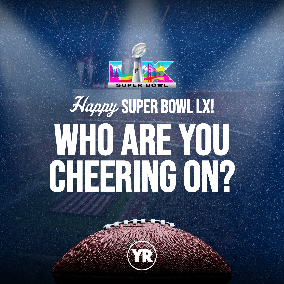 Good morning YRs, it’s game day! 🏈 Who are you cheering on? 🏆

#SuperBowl #YoungRepublicans