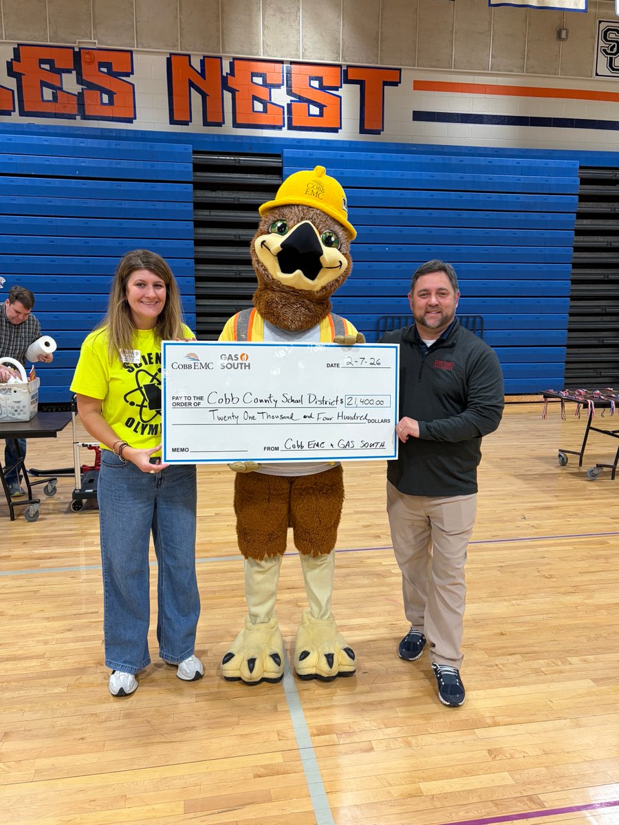 bodnerK2's tweet photo. Thank you Cobb EMC &amp; Gas South for your continued support to science in Cobb County Schools. Since 1990, you’ve sponsored our Elementary Science Olympiad events. ⁦@cobbemc⁩ ⁦@GasSouth⁩ ⁦@cobbscience⁩ ⁦@CCSDTitleONE⁩ ⁦ https://t.co/xKnbphq79H