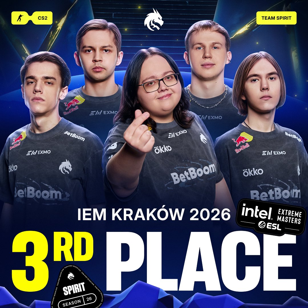 Team Spirit CS2 tweet media