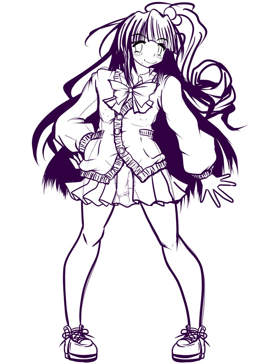 リアきゅん絵WIP 