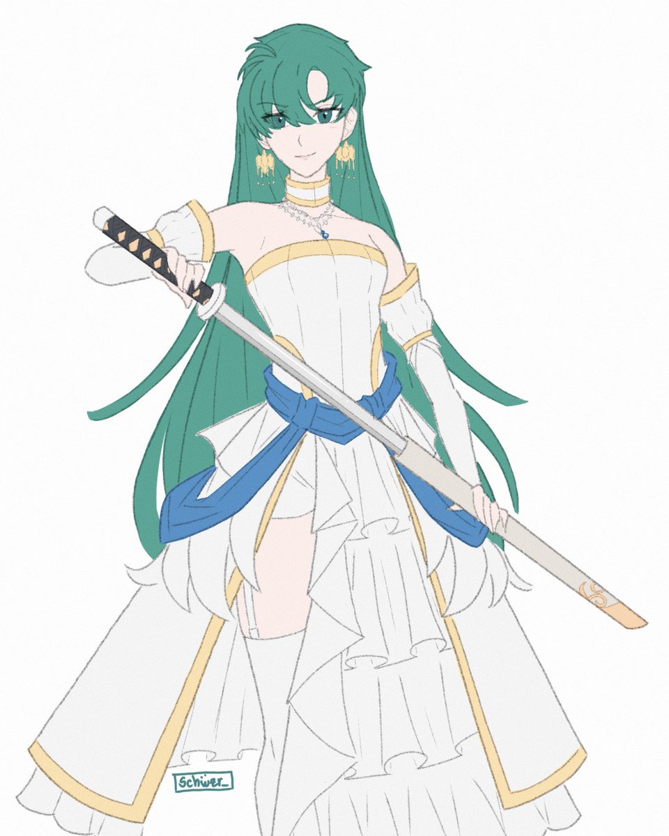 Sword-wielding Bride of the Plains