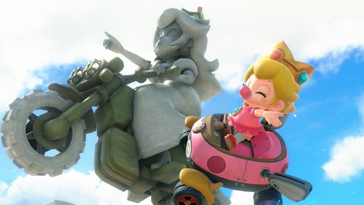 ベビィピーチ🍑
#MarioKartWorld
#マリオカートワールド写真部
#BabyPeach