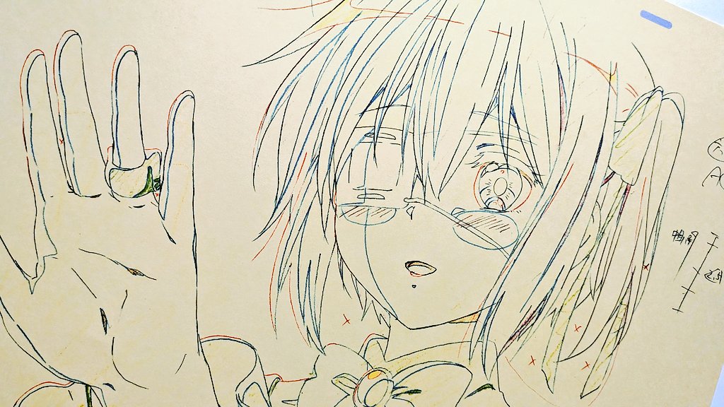 中二恋の複製原画セット届きました🥲 原画展を見に行った感動そのまま