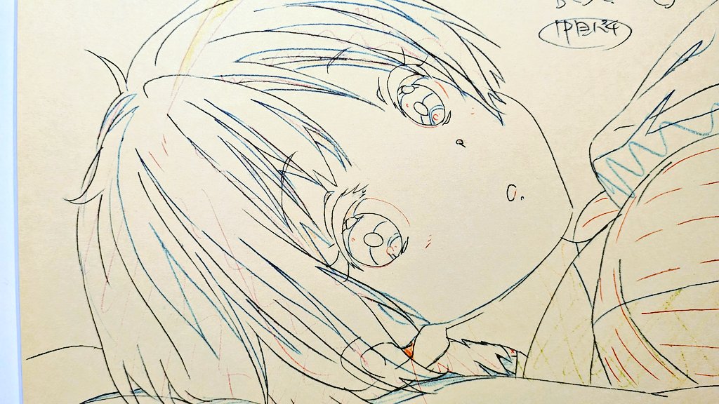 原画「ほっこり」 中二恋の複製原画セット届きました🥲 原画展を見に行った感動そのまま