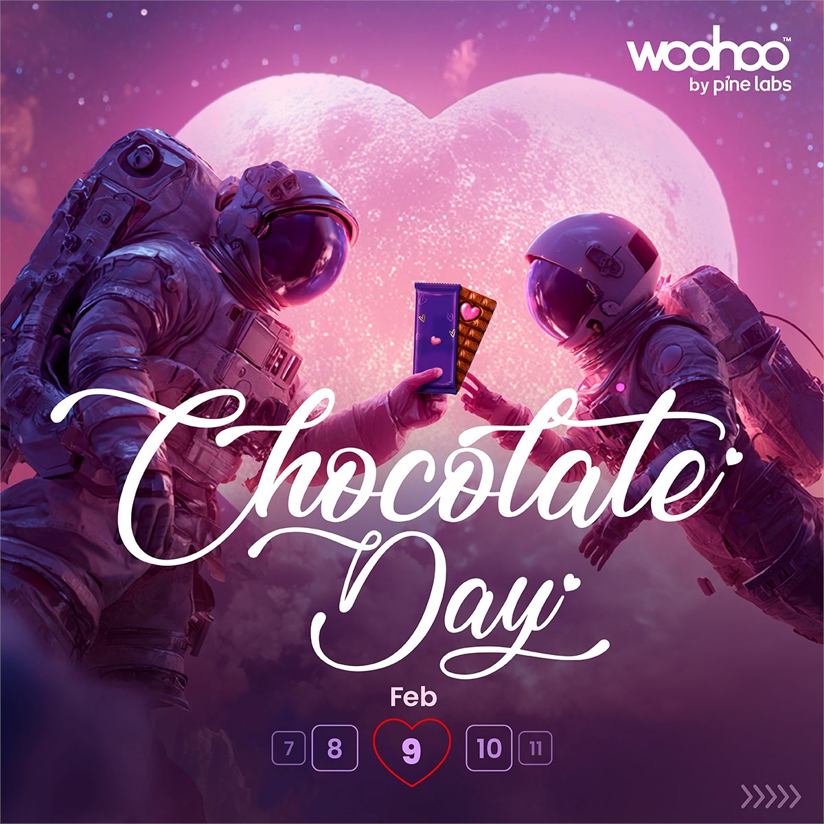 woohoogifting's tweet image. #Feb9th #ChocolateDay #ValentineWeek

Skip the guessing. Send a gift that lets them decide 🎁💘

Explore now - bit.ly/4qqrWML

#Woohoo #giftcards #valentinesdaygift #giftingideas