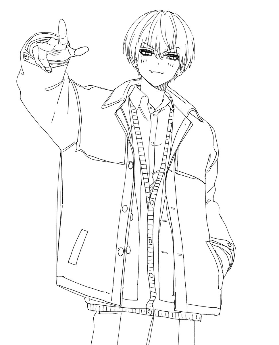 #ヤンキー君と科学ごはん ちょい話
34話の千秋のアウターは千秋が「普通の高校生っぽい」的な理由で選んだもの
喧嘩ですぐボロボロになるためカーデ含む今まで着れなかった普通の学生っぽいものをウキウキで着ている。汚れないって最高！🐶