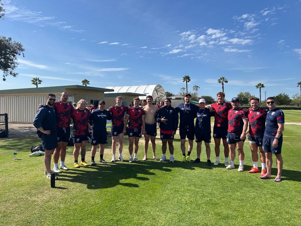 AnthemRugby's tweet photo. Proud is an understatement 🦅💙
10 Anthem RC players &amp; multiple members of our coaching staff representing at USA Men’s Eagles 2026 Camp.

#USARugby | #anthemcountry | @usmlr | @USARugby https://t.co/4gC2SJ48jD