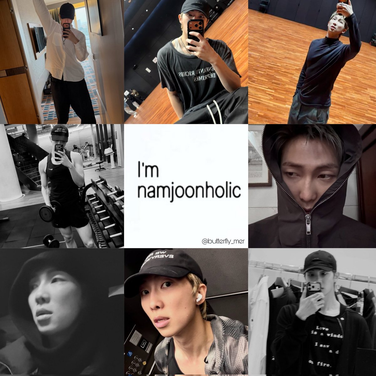 butterfly_mer's tweet photo. well.. namjoon came only to serve #RM https://t.co/KLSXZDkKnY
