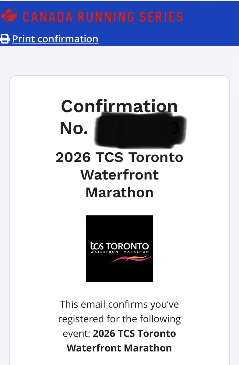 sfb45's tweet photo. Welp…My race calendar is complete. Toronto, I’ll see you in October! #Marathon @towaterfront42k #Canada #running #RoadToToronto 🇺🇸✈️🇨🇦@RunCRS https://t.co/xqkhgjclBa