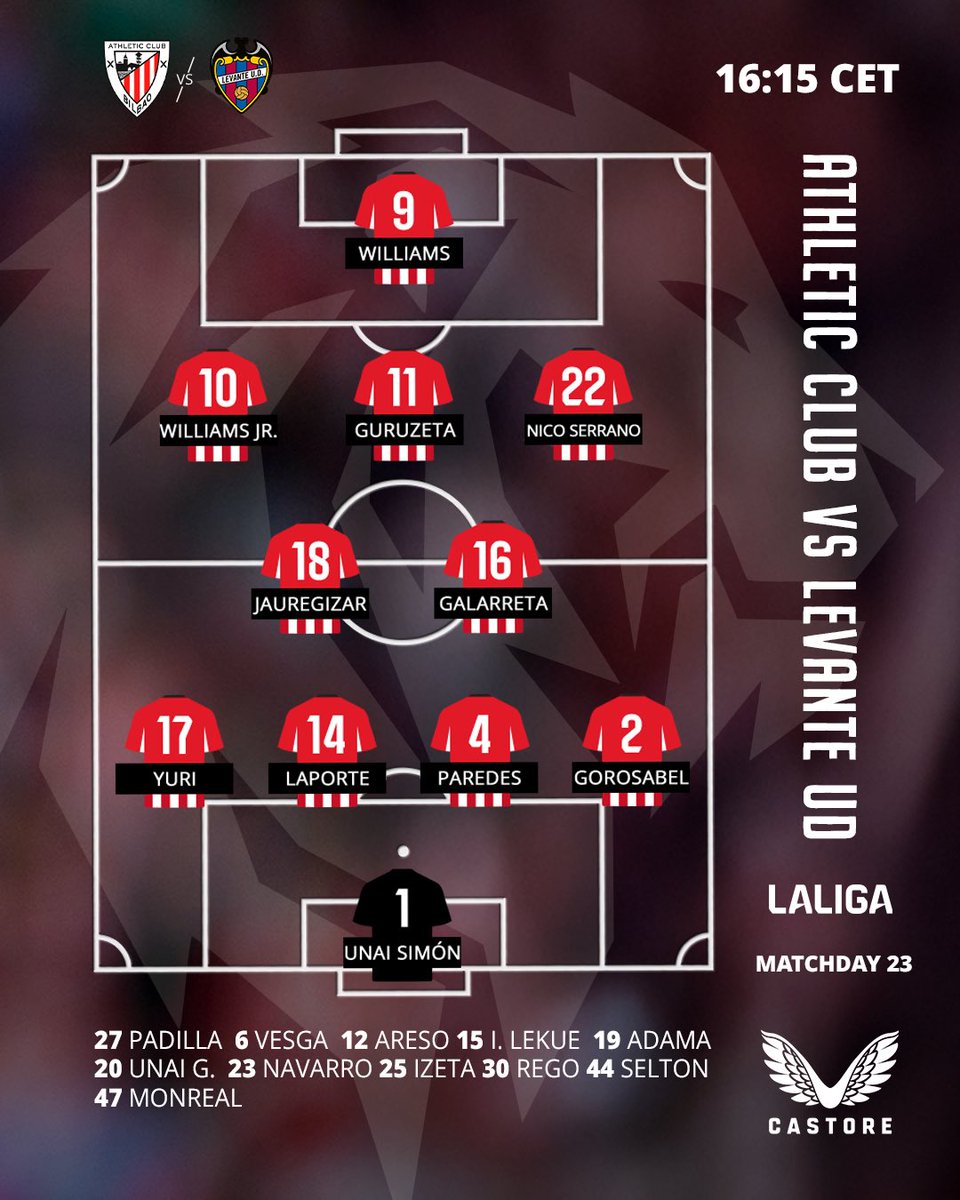 _iToly's tweet image. اتلتيك بيلباو - ليفانتي 
مباراه صعبه على ليفانتي لاسباب كثيره منها بتلعب في السان ماميس واهم الاسباب اوضاع النادي صعبه ومهدد بالهبوط