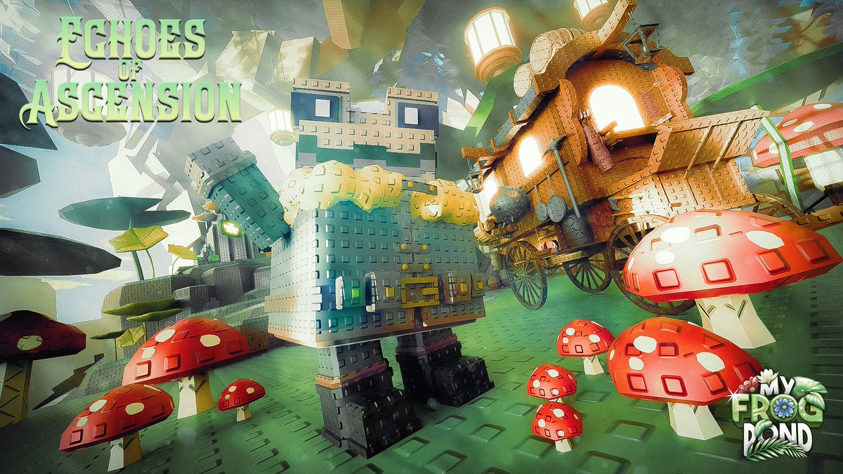 Catqube_RBLX's tweet photo. The Echoes of Ascension is now LIVE! Unlock Tier 2 frogs, discover the Celestial rarity, earn Croakles, grab upgrades at Russel’s stall, and watch for Puddlewick selling exclusive items. 🌿✨

#RobloxDev #roblox #myfrogpond

https://t.co/o9A7Q39jnt https://t.co/BSz6nrEXsh