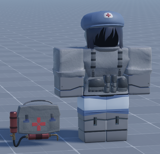 A late birthday gift for <a href="/SkeletonCrusadr/">Skeleton Crusader</a> 
A cute yet deadly robot, Speranza