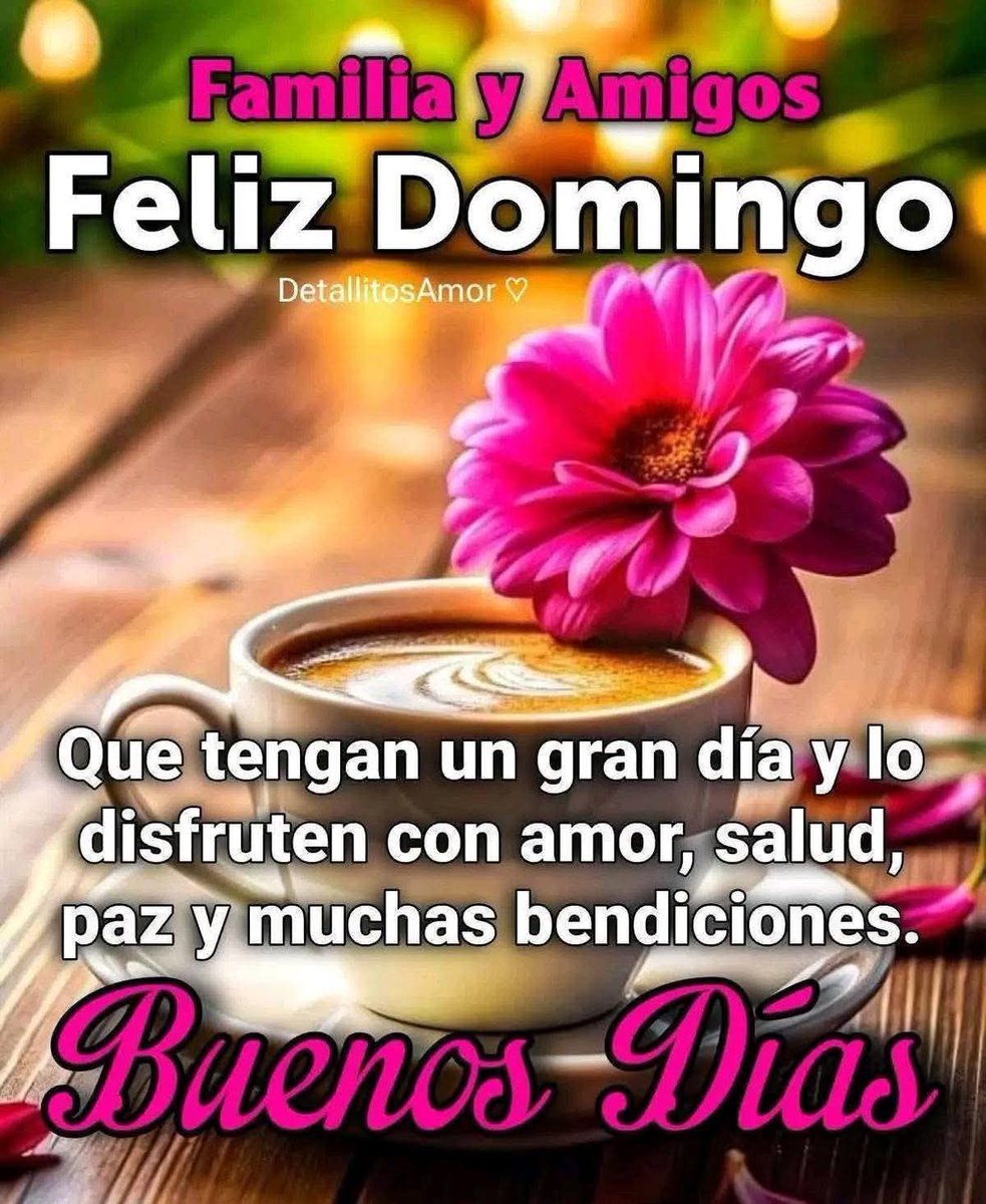 Buenos días un gran saludo a todos y que Dios nos bendiga siempre ☕️