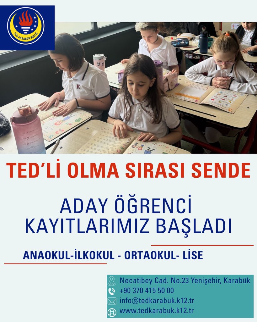 TED KARABÜK KOLEJİ (@tedkarabuk) on Twitter photo 