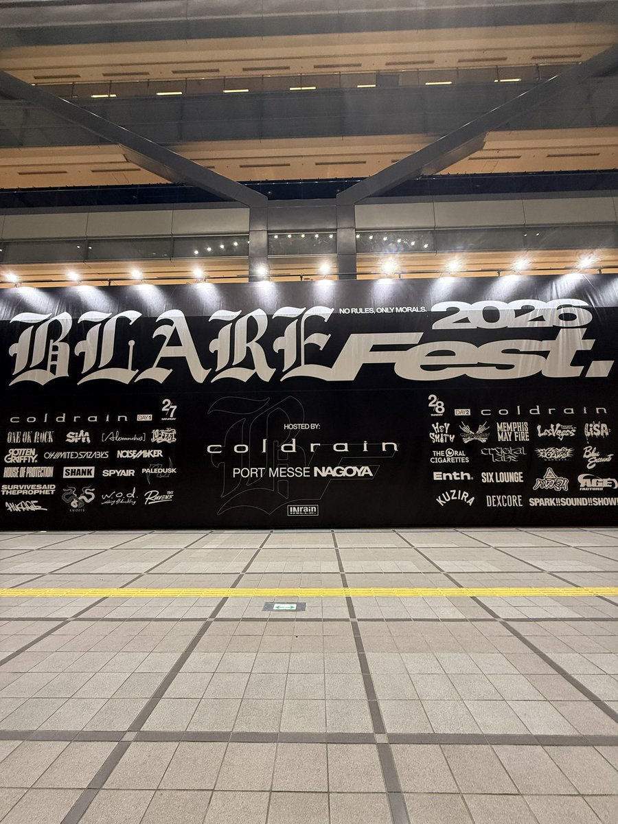 CrucifyMe0702_R's tweet photo. 間違いなく人生のハイライト、青春が詰め込まれたような2日間でした
ありがとうcoldrain！

#BLAREFEST 
#BLAREFEST2026
#ブレアフェス
#coldrain https://t.co/sKYiPT8taP