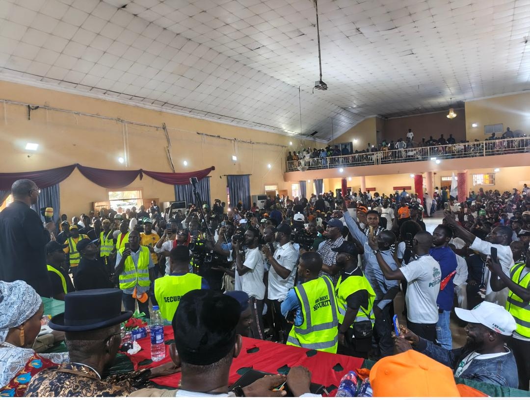 PeterObi's tweet image. Yesterday, Saturday, February 7th, in Asaba, Delta State, I attended a meeting with the ADC and the Obidient Movement. During the meeting, I emphasised the importance of coming together as one family to work towards a common goal: the creation of a united and new Nigeria that is